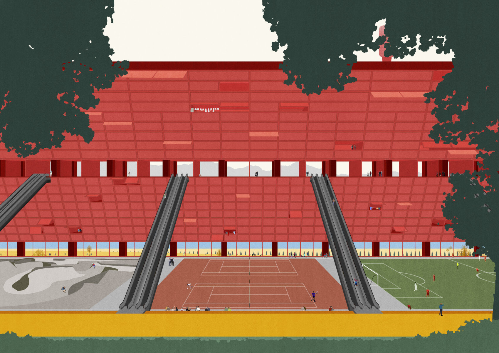 Bourdonnette, Lausanne. Made in, 2015