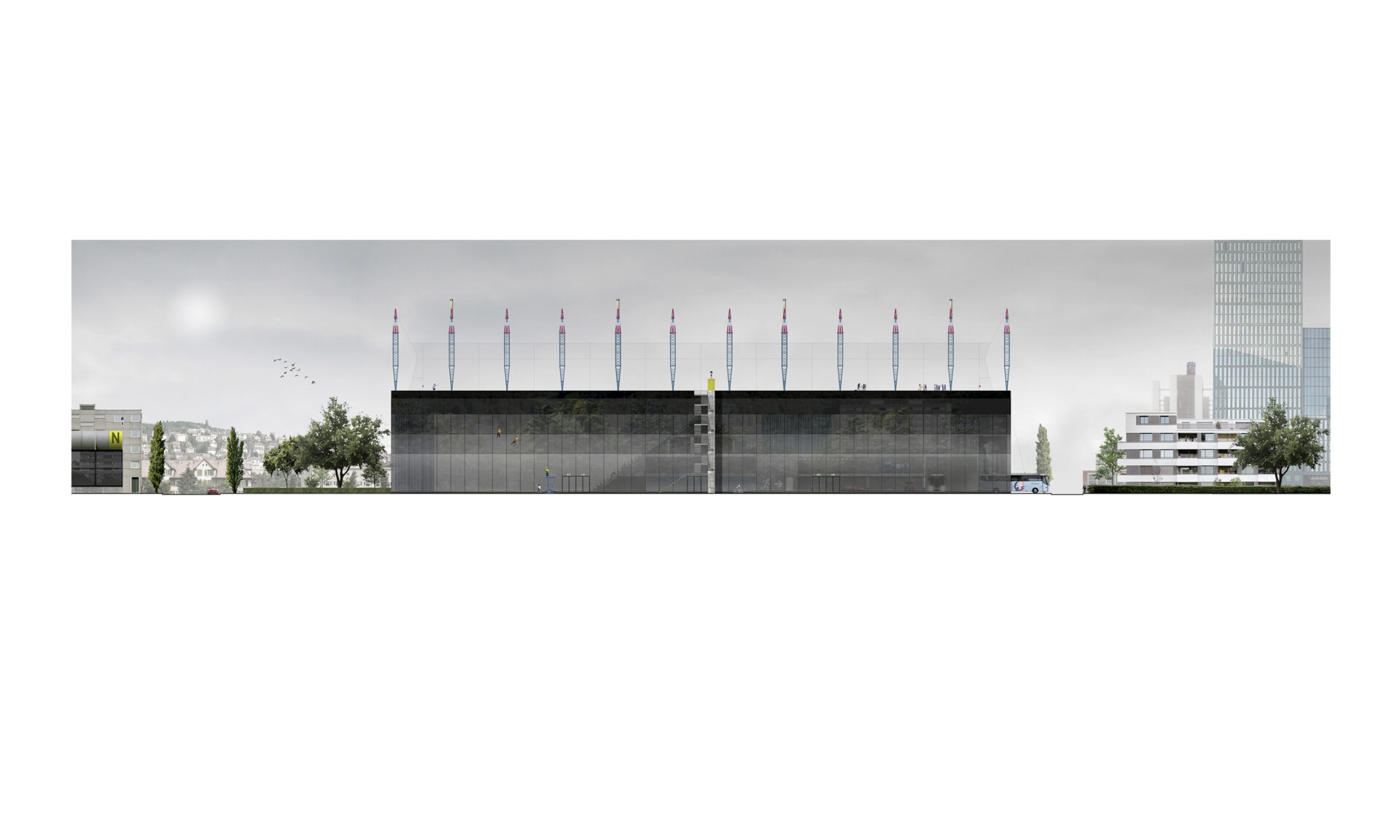 SPZ Oerlikon, Zurich, Oerlikon. Made in, 2020