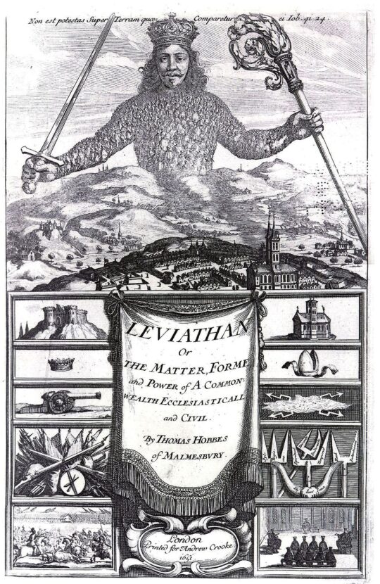 Leviathan. Thomas Hobbes, 1651